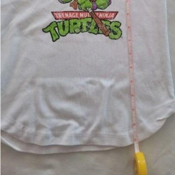 Teenage Mutant Ninja Turtles TMNT - Boys Size Medium 3/4 Sleeve Vintage T-Shirt - Picture 10 of 10
